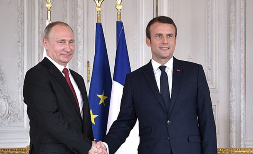 Poutine convie Macron à Moscou pour le 75e anniversaire de la Victoire de 1945