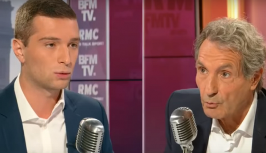 Jean-Jacques Bourdin à Jordan Bardella (RN) : « Mohamed c’est pas un prénom français ? » (Vidéo)