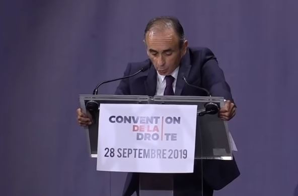 Eric Zemmour convoqué au tribunal pour son discours lors de la Convention des Droites