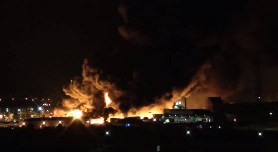 Incendie de l'usine Lubrizol : « Il est retombé une pluie de poussière d’amiante »