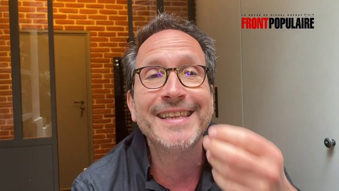 Stéphane Simon donne des nouvelles de Front Populaire la revue de Michel Onfray (Vidéo)