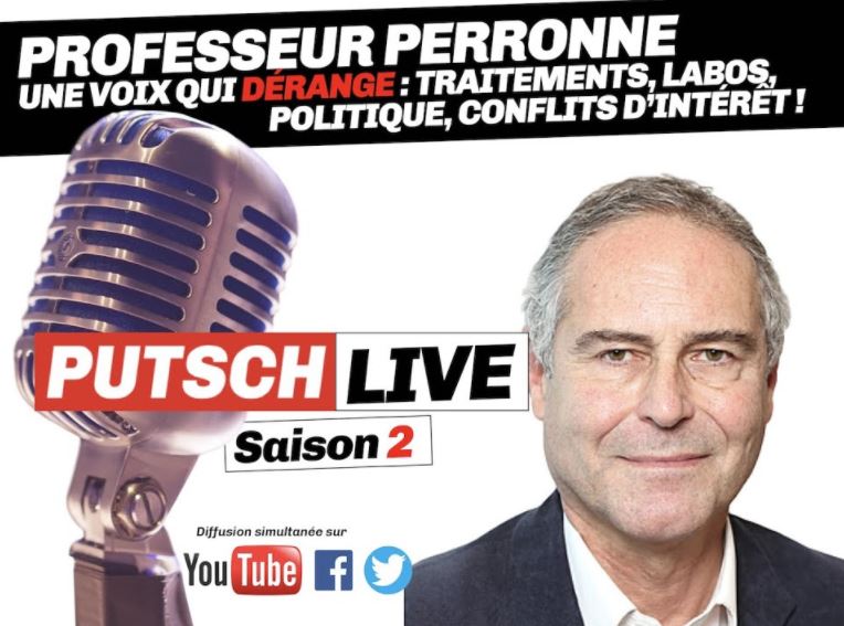 Le Professeur Peronne sur la tyrannie Sanitaire : « Le masque dans la rue, c’est délirant »