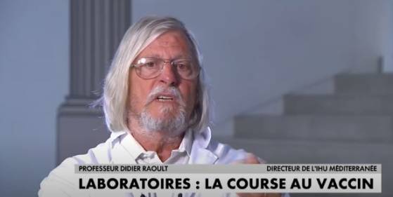 Didier Raoult sur CNEWS: « Comment expliquer cette guerre complètement folle contre l'hydroxychloroquine ? » (Vidéo)
