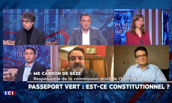 Me Carbon de Seze : « Si vous voulez tuer les restaurateurs, mettez en place ce passeport vert ! » (Vidéo)