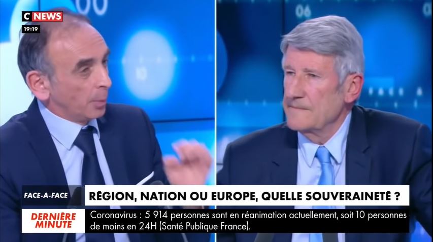 Eric Zemmour : “La priorité, c’est de lutter contre le Grand remplacement. Il faut un référendum sur l’immigration. Cette discussion est interdite par les juges, c’est donc le peuple qui doit trancher !”