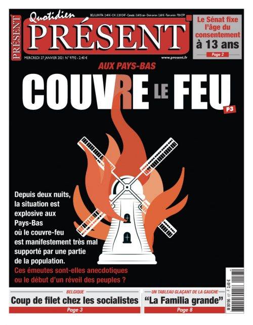 Pays-Bas: Violentes contestations contre le couvre-feu (Présent)