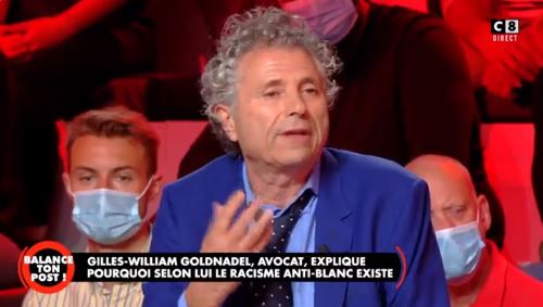 G-W Goldnadel : « Les tribunaux sont moins réactifs lorsqu’il s’agit de racisme anti-blanc » (Vidéo)