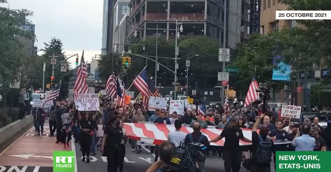 Les pompiers de New York contre la vaccination obligatoire