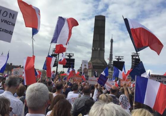 La mobilisation contre le pass sanitaire s’est poursuivie partout en France et en Europe samedi 28 août