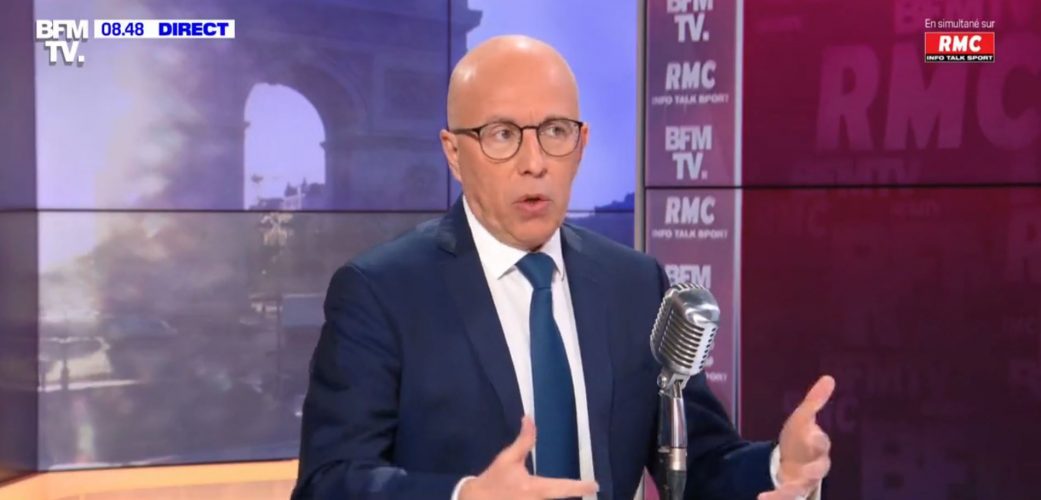 Eric Ciotti "condamne" les propos de Yannick Jadot sur Eric Zemmour : "le juif de service pour les antisémites"