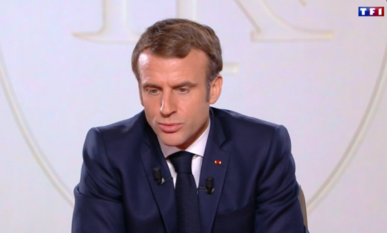 Mauvais score pour Emmanuel Macron sur TF1