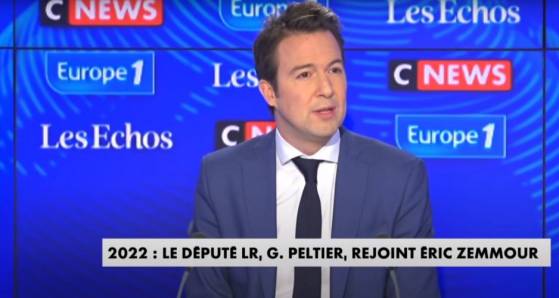 Guillaume Peltier rejoint la campagne d'Éric Zemmour