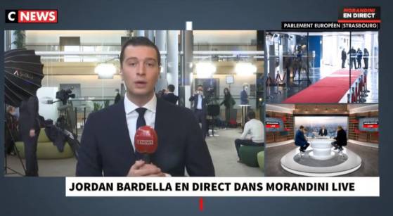 Jordan Bardella : "L'Union européenne est un gigantesque racket financier et une passoire"