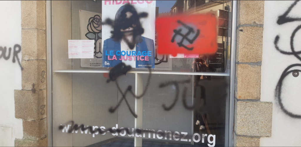 Finistère (29) : une permanence du Parti socialiste vandalisée