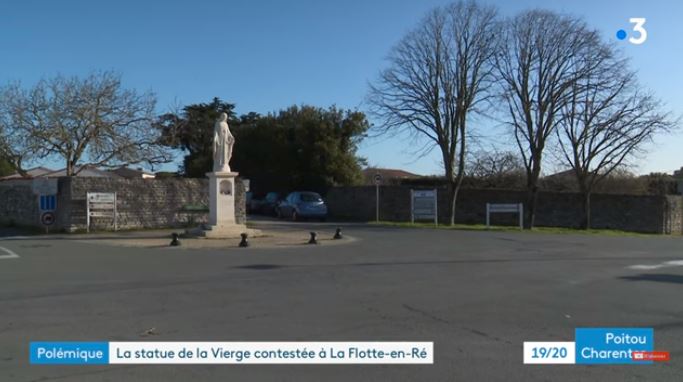 Une association se bat contre le déboulonnage d’une statue de la Vierge sur l’île de Ré
