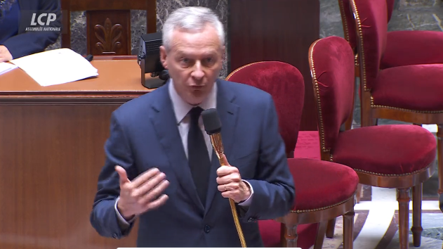 Bruno Le Maire propose d'augmenter la remise sur le litre des carburants de 18 à 30 centimes