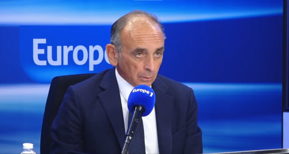 Eric Zemmour : "Je continue de penser que j'ai raison et que l'avenir me donnera raison"
