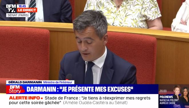 Gérald Darmanin: "Je n'ai pas à donner la nationalité des personnes que nous interpellons (...) Vous faites le jeu des partis extrêmes”