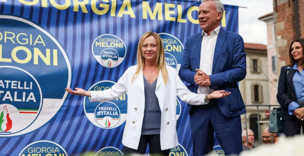 Italie : La conservatrice et nationaliste Giorgia Meloni favorite pour succéder à Mario Draghi