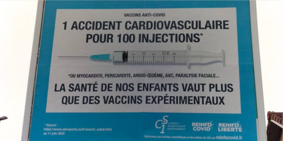 Toulouse : des affiches contre la vaccination du Covid-19 placardées partout dans la ville, la mairie impuissante