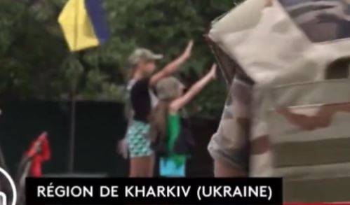 Ukraine : des enfants font un salut nazi devant les caméras, France 2 nie en bloc