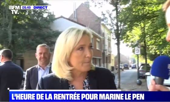Marine Le Pen (RN) : "On nous parle de pénuries, coupures d’électricité, de rationnements : la France n’est quand même pas un pays du tiers-monde (...) Macron cherche à habituer les Français à cela alors que ce n’est pas une fatalité !"