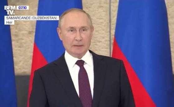 Vladimir Poutine: "Nous ferons tout pour mettre fin à l'intervention militaire en Ukraine le plus vite possible" (vidéo)