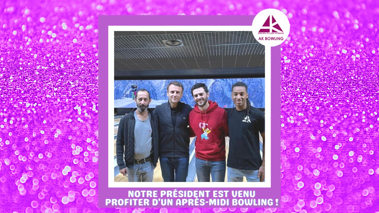 Noël : Le président de la République s'invite dans un bowling des Yvelines avec des proches