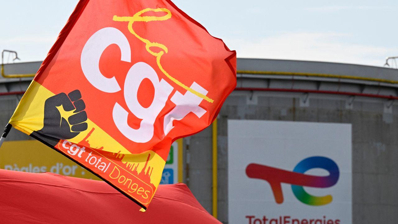 TotalEnergies : jusqu'à 100% de grévistes dans la plupart des raffineries