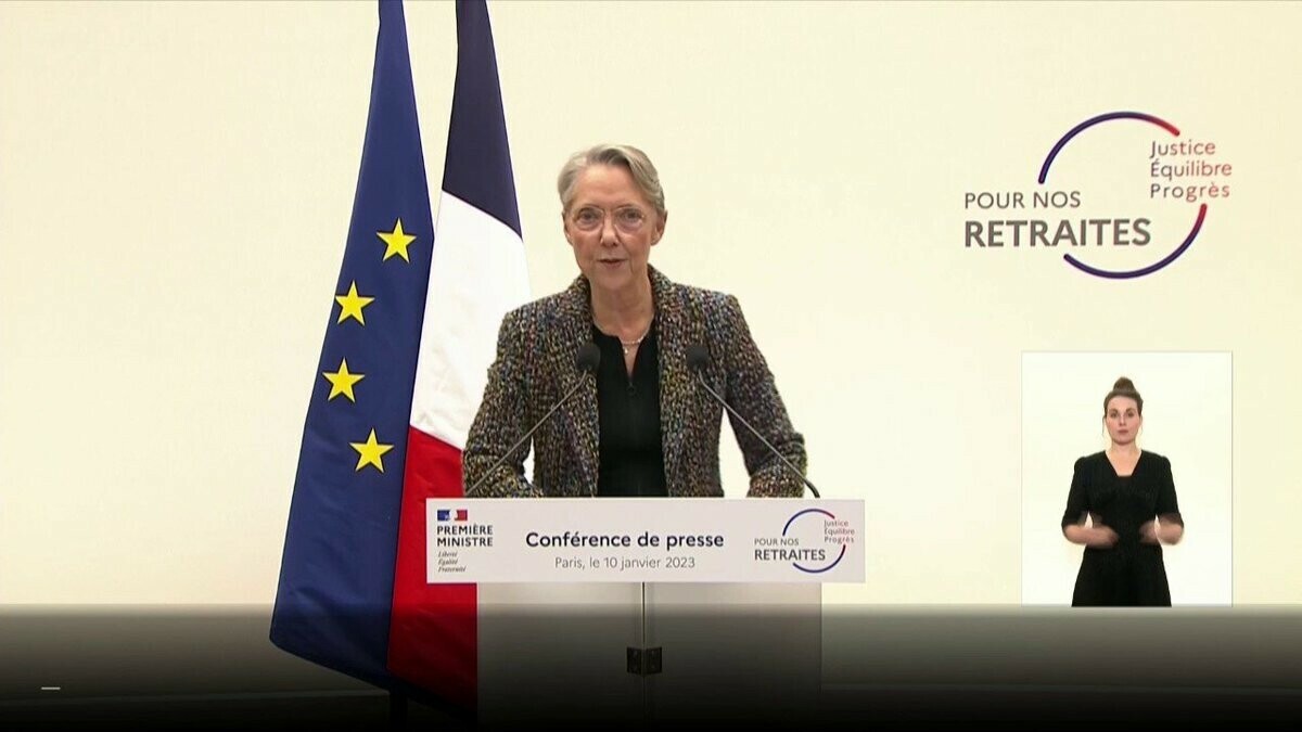 Réforme des retraites : L'âge légal repoussé à 64 ans dès 2030, annonce Elisabeth Borne