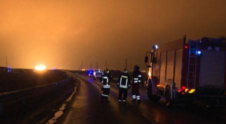 Impressionnante explosion d'un gazoduc reliant la Lituanie et la Lettonie (Vidéo)