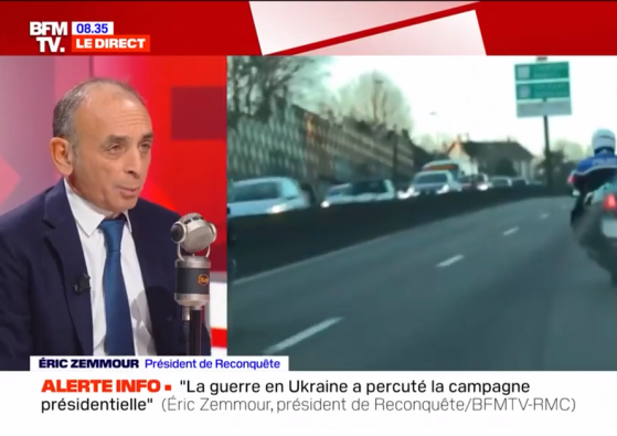 Éric Zemmour : "Sur le conflit entre l'Ukraine et la Russie, la France n'a plus de politique étrangère autonome" (Vidéo)