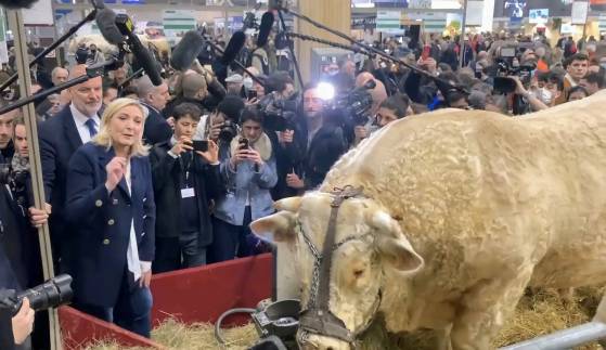 Salon de l'agriculture : Blessée à la jambe, Marine Le Pen ne participera pas à l'édition 2023