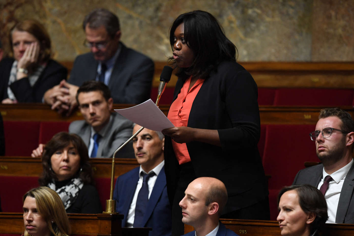 L'ancien député LREM Laeticia Avia, condamnée à six mois de prison avec sursis et à deux ans d'inéligibilité