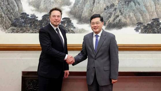 Elon Musk reçu comme un chef d'Etat en Chine