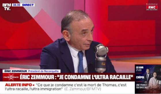 Eric Zemmour : "Quand Darmanin dit qu'on « a évité une guerre civile » le weekend dernier à Romans-sur-Isère, c'est tout simplement grotesque" (Vidéo)