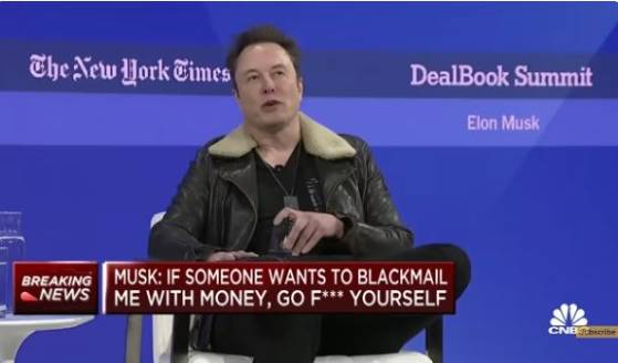 "Allez vous faire foutre ! "  : Elon Musk évoque la situation tendue de X (ex-Twitter) et défie les annonceurs qui participent au boycott de la plateforme