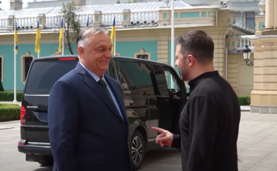 Ukraine : En visite à Kiev, Viktor Orban appelle Zelensky à un "cessez-le-feu"