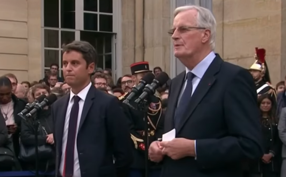 74 % des Français estiment qu'Emmanuel Macron n'a pas tenu compte des résultats des législatives en choisissant Michel Barnier comme Premier ministre, selon un sondage