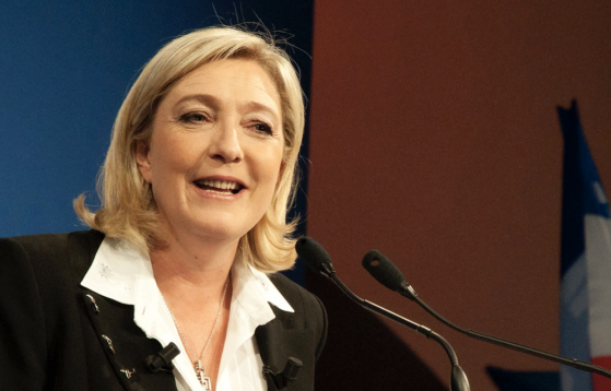 Marine Le Pen en tête des intentions de vote pour la présidentielle de 2027, selon un sondage