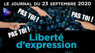 Liberté d'expression : la blague de la bien-pensance - JT du mercredi 23 septembre 2020