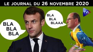 Castex, l’homme à rien faire de Macron - JT du jeudi 26 novembre 2020