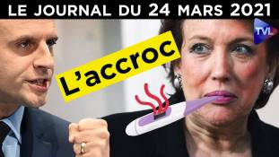 R. Bachelot : le cas Covid qui dérange Macron - JT du mercredi 24 mars 2021