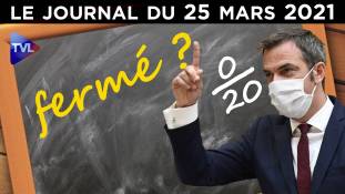 Covid : le zéro pointé de Véran - JT du jeudi 25 mars 2021