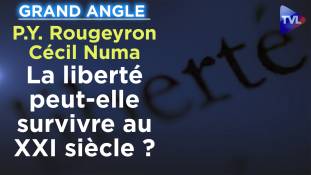 Le Grand Angle de Pierre-Yves Rougeyron avec Cécil Numa - La liberté peut-elle survivre au XXI siècle ?