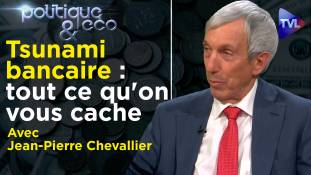 Politique & Eco n°300 avec Jean-Pierre Chevallier - Tsunami bancaire : tout ce qu'on vous cache