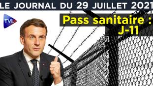 Passe sanitaire : J-11 - JT du jeudi 29 juillet 2021