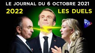 Face à Macron, un match Le Pen - Zemmour - JT du mercredi 6 octobre 2021