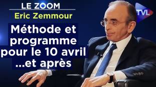 Zoom - Eric Zemmour : Méthode et programme pour le 10 avril, pour le 24 avril et surtout après