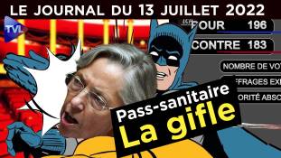 Pass-sanitaire : la première déculottée de Macron - JT du mercredi 13 juillet 2022